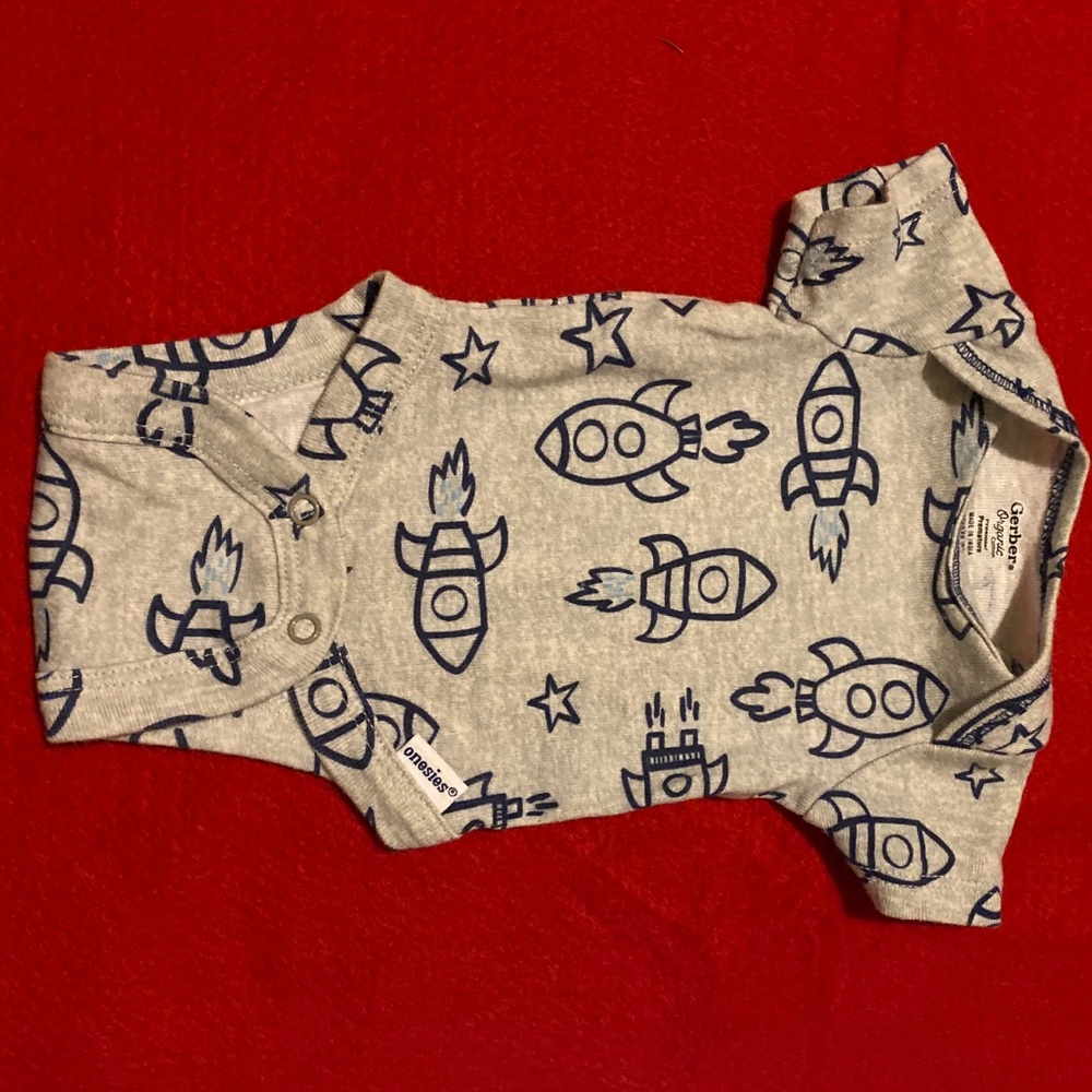 Preemie baby onesie